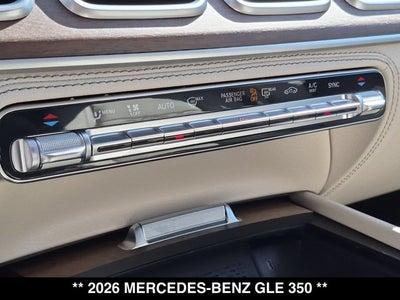 2026 Mercedes-Benz GLE 350 GLE 350