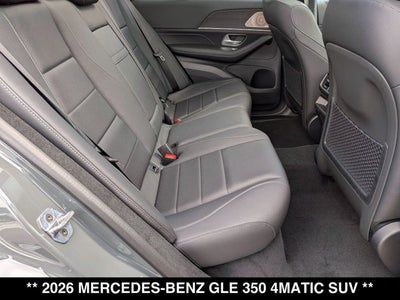 2026 Mercedes-Benz GLE 350 GLE 350 4MATIC® SUV