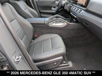 2026 Mercedes-Benz GLE 350 GLE 350 4MATIC® SUV