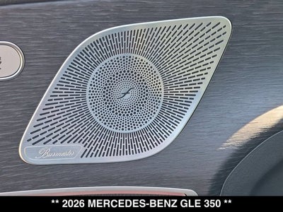 2026 Mercedes-Benz GLE 350 GLE 350