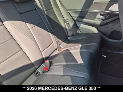 2026 Mercedes-Benz GLE 350 GLE 350