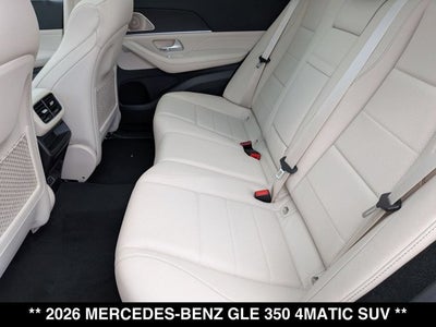2026 Mercedes-Benz GLE GLE 350 4MATIC® SUV