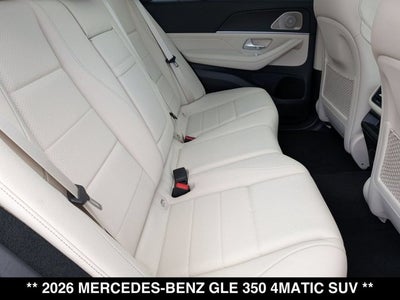 2026 Mercedes-Benz GLE GLE 350 4MATIC® SUV
