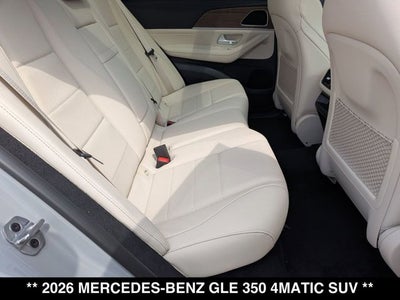 2026 Mercedes-Benz GLE 350 GLE 350 4MATIC® SUV