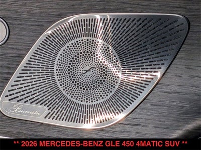 2026 Mercedes-Benz GLE 450 GLE 450 4MATIC® SUV
