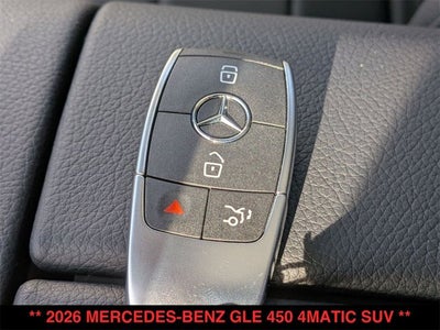 2026 Mercedes-Benz GLE 450 GLE 450 4MATIC® SUV