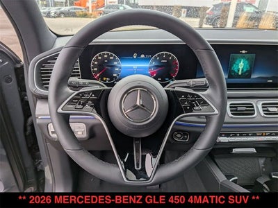 2026 Mercedes-Benz GLE GLE 450 4MATIC® SUV