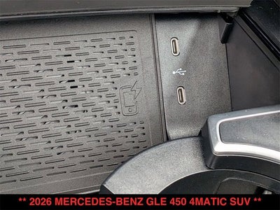 2026 Mercedes-Benz GLE GLE 450 4MATIC® SUV