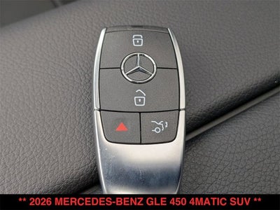 2026 Mercedes-Benz GLE GLE 450 4MATIC® SUV