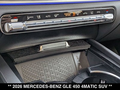 2026 Mercedes-Benz GLE GLE 450 4MATIC® SUV
