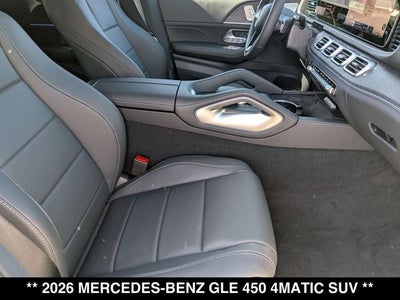 2026 Mercedes-Benz GLE GLE 450 4MATIC® SUV