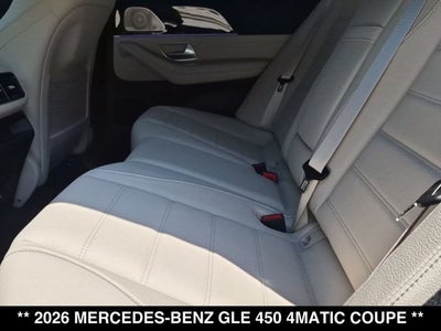 2026 Mercedes-Benz GLE 450 GLE 450 4MATIC® Coupe