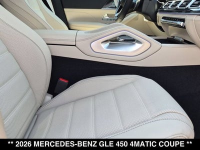 2026 Mercedes-Benz GLE 450 GLE 450 4MATIC® Coupe