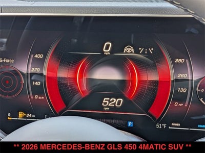 2026 Mercedes-Benz GLS 450 GLS 450 4MATIC® SUV