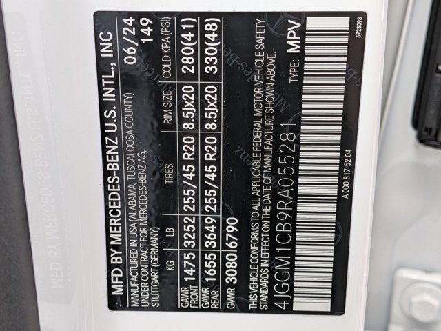 2024 Mercedes-Benz EQE 350 EQE 350