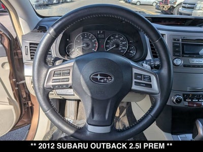 2012 Subaru Outback 2.5i Prem