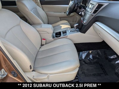 2012 Subaru Outback 2.5i Prem