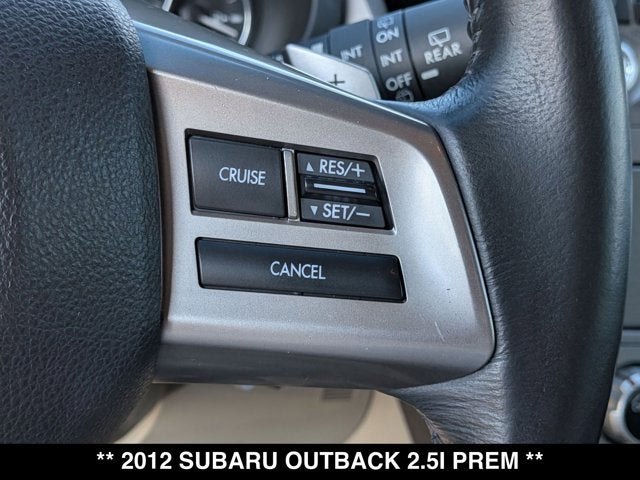 2012 Subaru Outback 2.5i Prem