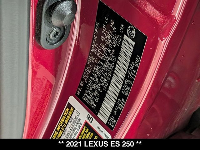 2021 Lexus ES 250 ES 250