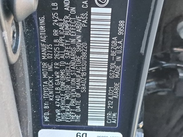 2025 Lexus ES 350 ES 350