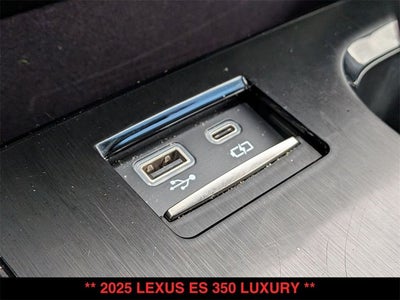 2025 Lexus ES 350 ES 350 Luxury