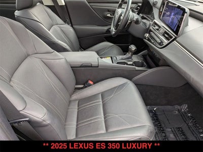 2025 Lexus ES 350 ES 350 Luxury