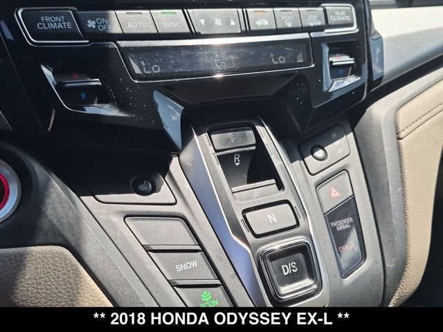 2018 Honda Odyssey EX-L