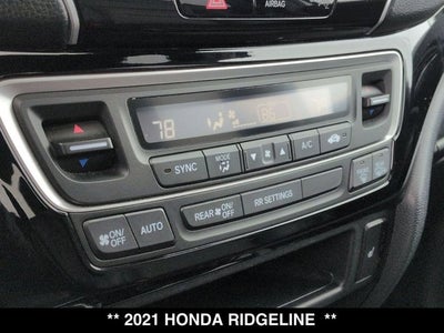2021 Honda Ridgeline Black Edition