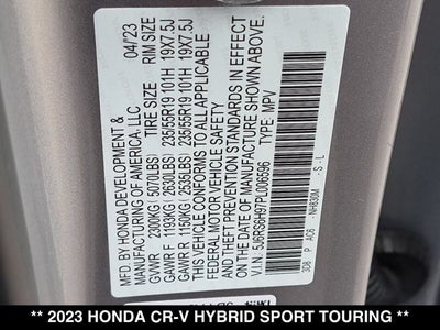 2023 Honda CR-V Hybrid Sport Touring