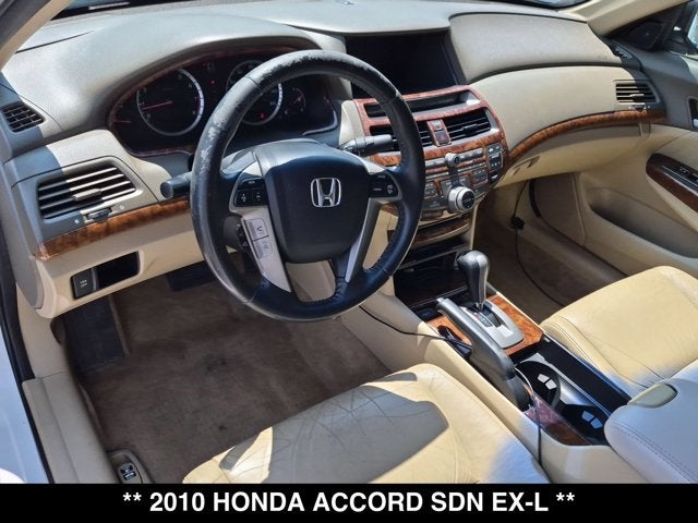 Used 2010 Honda Accord EX-L V6 with VIN 5KBCP3F87AB008138 for sale in Okemos, MI