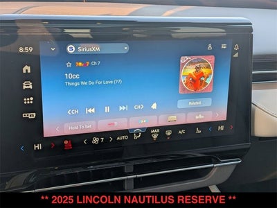 2025 Lincoln Nautilus Reserve