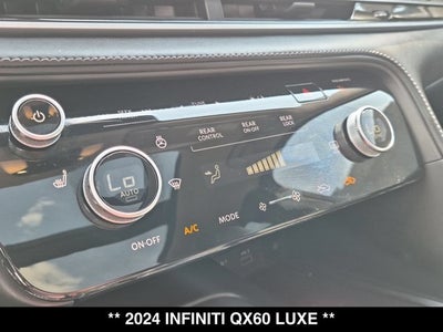 2024 INFINITI QX60 LUXE