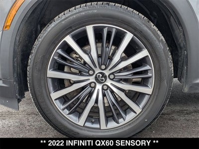 2022 INFINITI QX60 SENSORY
