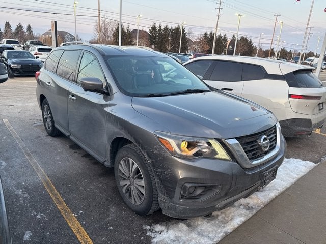 Used 2017 Nissan Pathfinder SL with VIN 5N1DR2MM8HC673608 for sale in Okemos, MI