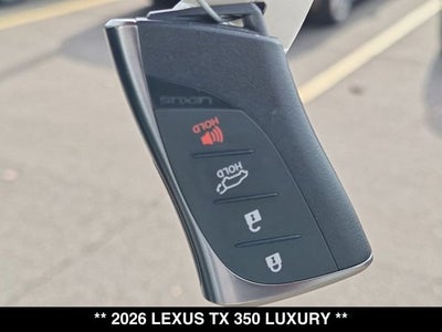 2026 Lexus TX 350 TX 350 Luxury