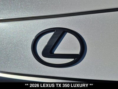 2026 Lexus TX 350 TX 350 Luxury