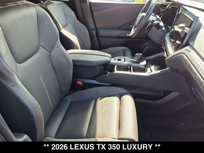 2026 Lexus TX 350 TX 350 Luxury