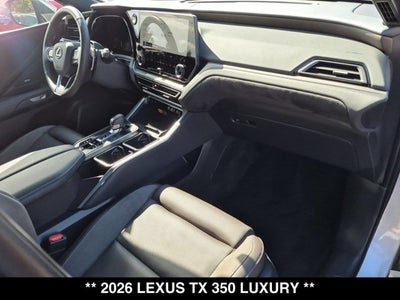 2026 Lexus TX 350 TX 350 Luxury