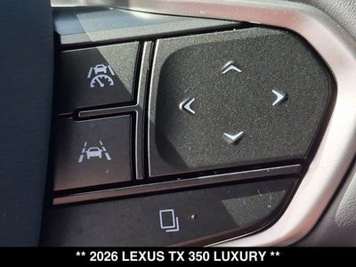 2026 Lexus TX 350 TX 350 Luxury
