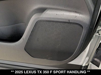 2025 Lexus TX 350 350 F SPORT Handling