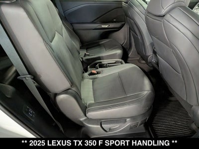 2025 Lexus TX 350 350 F SPORT Handling