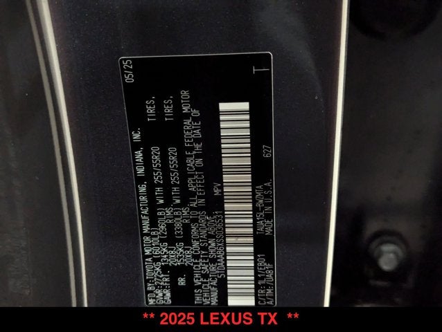 2025 Lexus TX 350 350 Premium