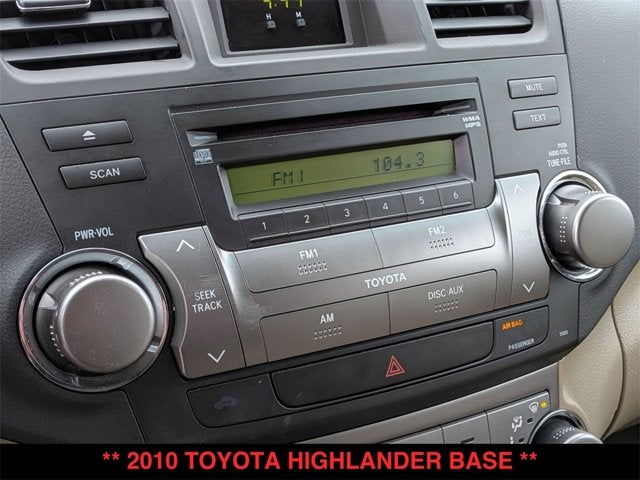 2010 Toyota Highlander Base