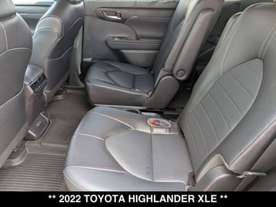 2022 Toyota Highlander XLE