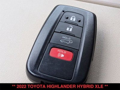 2022 Toyota Highlander Hybrid XLE