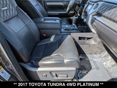 2017 Toyota Tundra Platinum
