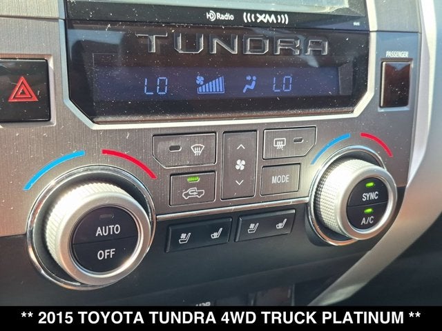2015 Toyota Tundra Platinum