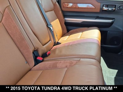 2015 Toyota Tundra Platinum