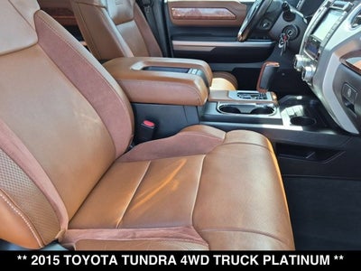 2015 Toyota Tundra Platinum