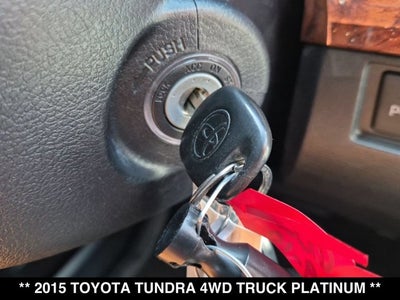 2015 Toyota Tundra Platinum